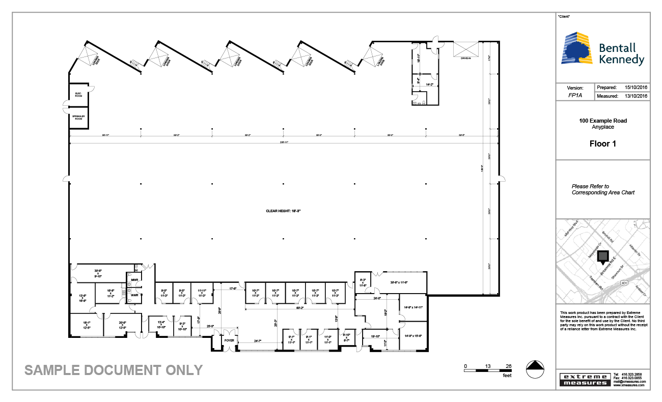 Industrial Sample Floor Plan