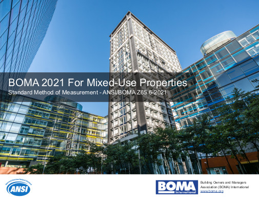BOMA 2021 - Mixed Use Properties